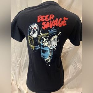 BEER SAVAGE JASON TSHIRT